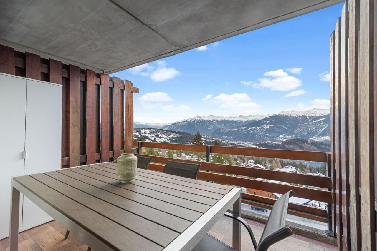 Chaleureux Studio A Anzere, Accessible A Ski, Proche De Tout Exterior foto